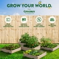 thumbnail image 4 of Greenes Fence Original Pine Raised Garden Bed, 80 Sq. ft. 12' x 12' x 10.5-14", 4 of 8
