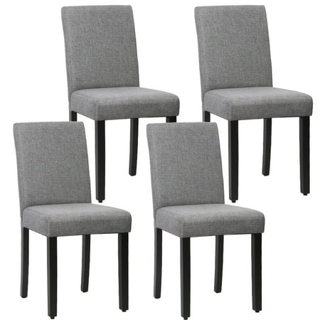 Dining Chair Set Of 4 Elegant Design Modern Fabric Upholstered Dining Chair For Dining Room (Best Upholstery Fabric For Dining Room Chairs)