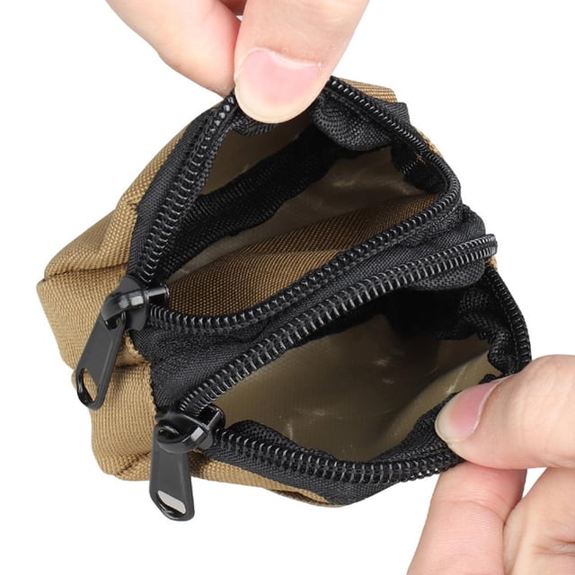 Monedero Mini Jadeshay caqui 7,6*4,3*8 cm