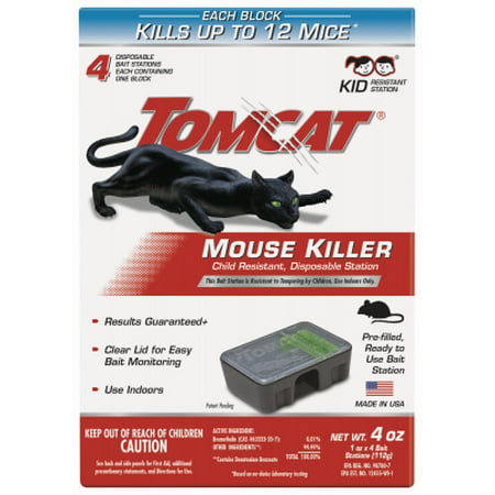 Tomcat Disposable Bait Station, 4 pk