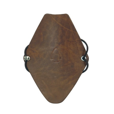

Serious Archery Kids Size Diamond Shape Bow Hunting Armguard in Brown Leather