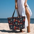 thumbnail image 6 of Honeii Paisley1 for Tote Bag with Adjustable Strap,Beach Bag, Waterproof Sandproof Beach Tote Bag, Large Capacity Foldable Beach Bags, 6 of 7
