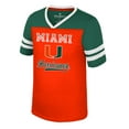 thumbnail image 2 of Girls Youth Colosseum Orange Miami Hurricanes Princess Bubblegum Bling T-Shirt, 2 of 3