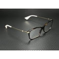 thumbnail image 3 of GUCCI GG0513O 002 Square Havana White Gold Demo Lens 54 mm Women's Eyeglasses, 3 of 6