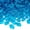 Aqua Blue-Polygon Fire Glass, variant on Light Sea Blue Recycled Fire Glass 10 Pounds 0.79"-1" Decorative Fireplace Rocks for Propane Pits and Landscaping