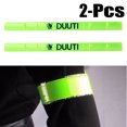 thumbnail image 1 of Bangcool 2PCS Reflective Band Universal Night Safety Slap Ankle Band Running Pants Strap for Cycling Running, 1 of 10