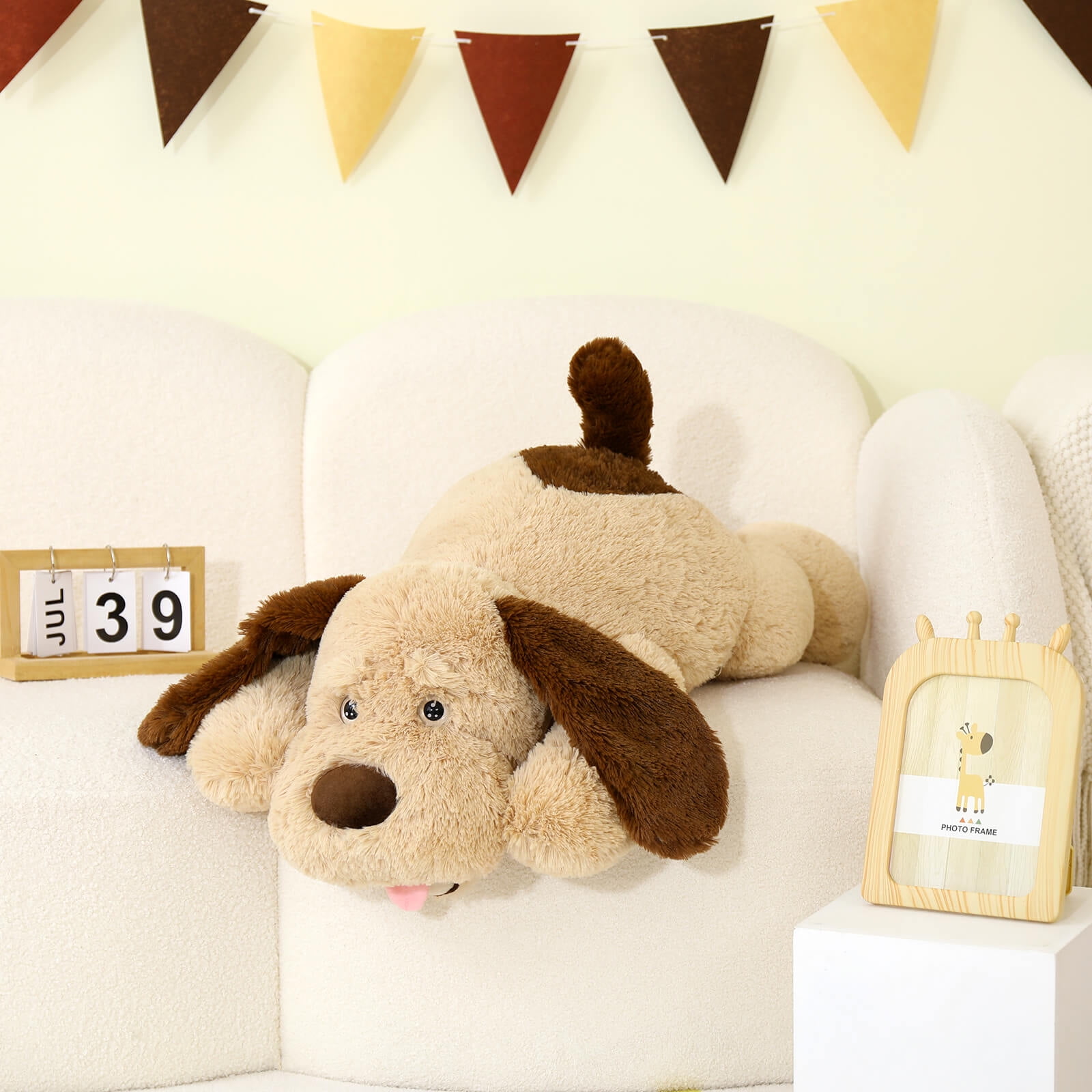 MorisMos, Giant Stuffed Dog, 32 inches, Brown plush - Walmart.com