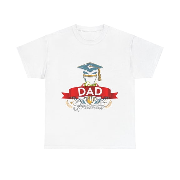 Graduation-proud Dad of the Graduate T-Shirt, Grad Squad Shirt ID-0327-3DDD