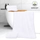 thumbnail image 5 of Juego de toallas de baño Cosy Family de microfibra, 4 unidades, color blanco, 70 x 140 cm, 5 of 7