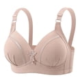 thumbnail image 3 of Bixock Bra for Women Push Up Bras No Underwire Comfort Seamless Wireless Bras Lingerie Wear with Side Support for Casual Indoor Daily Wear, 3 of 3