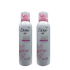 Dove Shower Mousse Rose Oil 200 Ml (Pack Of 2)