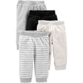 thumbnail image 1 of Pantalones de forro polar Simple Joys by Carter's, unisex, de 0 a 3 meses (paquete), 1 of 5