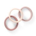 thumbnail image 2 of Goody ComfortFlex Ouchless Multicolor Pink Seamless Elastics, No-Slip Grip, No Snag, Thick Hair, 8 Count, 2 of 12