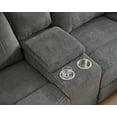thumbnail image 3 of Othniel Power Reclining Sectional Sofa Recliner Couch with USB Ports Cup Holder Storage Chenille Gray, 3 of 8