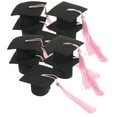 thumbnail image 1 of 10ocs Graduation Party Cake Decoration Mini Doctoral Cap Cupcake Ornament Graduation Tale Centerpiece, 1 of 8