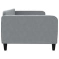 thumbnail image 4 of vidaXL Day Bed without Mattress Light Gray 39.4"x74.8" Fabric, 4 of 7