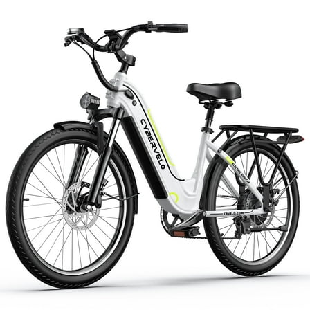 1000 Peak Electric Bike for Adults,up 80 Miles 25AH Removable Battery Ebike, 26" Electric E Bike with 7-Speed,Adult Electric Bicycles for Commute Beach Snow Man Womens All Terrain