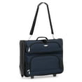 thumbnail image 6 of Travel Select Amsterdam Rolling Garment Bag, Navy, 6 of 8