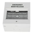 thumbnail image 2 of Break Alarm Button, 3.4x3.4x2.0In With Installation Kit Alarm Button, For Exit Doors, Emergency Doors Shopping Mall Xmas Gifts Table Decoration, 2 of 8