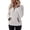 104# White, variant on Fshiont Quarter Zip Pullover Women Cable Fuzzy Fleece Pullover Sherpa Fall Warm Oversized 3/4 Zip Sweatshirt with Pocket White XL