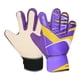 thumbnail image 1 of Guantes de portero de fútbol para adultos, antideslizantes, prácticos, con protección para los dedos. Púrpura, 1 of 9