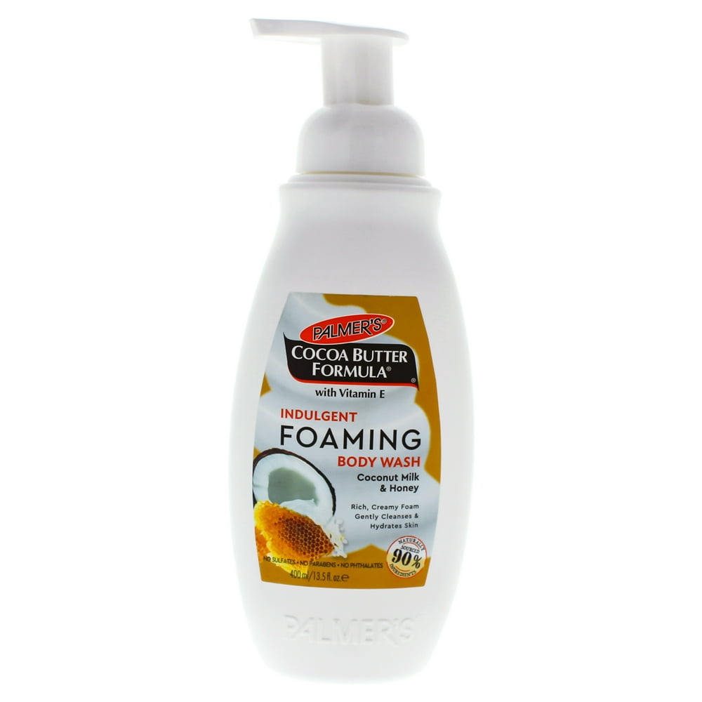 Indulgent Foaming Body Wash Coconut Milk and Honey by Palmers for Unisex 13.5 oz Body Wash