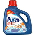 thumbnail image 1 of Purex 4 in 1 + Oxi Liquid Laundry Concentrated Detergent, 4.08 Litres, 92 Loads, 4.08 Litres, 92 Loads, 1 of 5