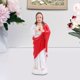 thumbnail image 5 of Estatua de sacerdote, escultura religiosa, decoración cristiana, coleccionables, manualidades, figura católica santa, para iglesia, oficina, mesa, L rojo mayimx Estatuilla de sacerdote, 5 of 7