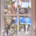 thumbnail image 5 of The New Christmas Snowflake Static Sticker Window Sticker Glass Sticker Christmas Window Window Background Decoration Wall Sticker Studio 40w 5400k Ring Light Lamp, 5 of 5