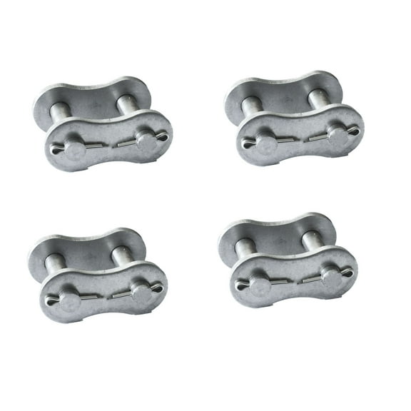 Jeremywell 80NP Nickel Plated Roller Chain Connecting Link (4PCS)