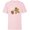Soft Pink, variant on Star Wars Mandalorian & Grogu Christmas Gingerbread Cookies - Short Sleeve T-Shirt for Kids - Customized-White