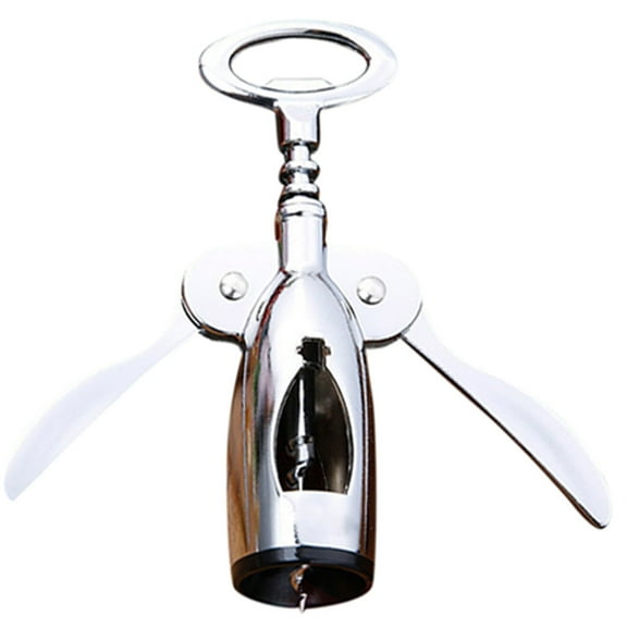 Utoimkio Stainless Steel Wine Bottle Open Opener Metal Wine Corkscrew Stainless Steel Wine Bottle Open Opener Bar Beer Cap