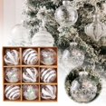 thumbnail image 2 of 9PCS Christmas Tree Ornaments Set - Glittering Shatterproof Xmas Balls for Holiday, Wedding & Home Decoration, 2 of 8