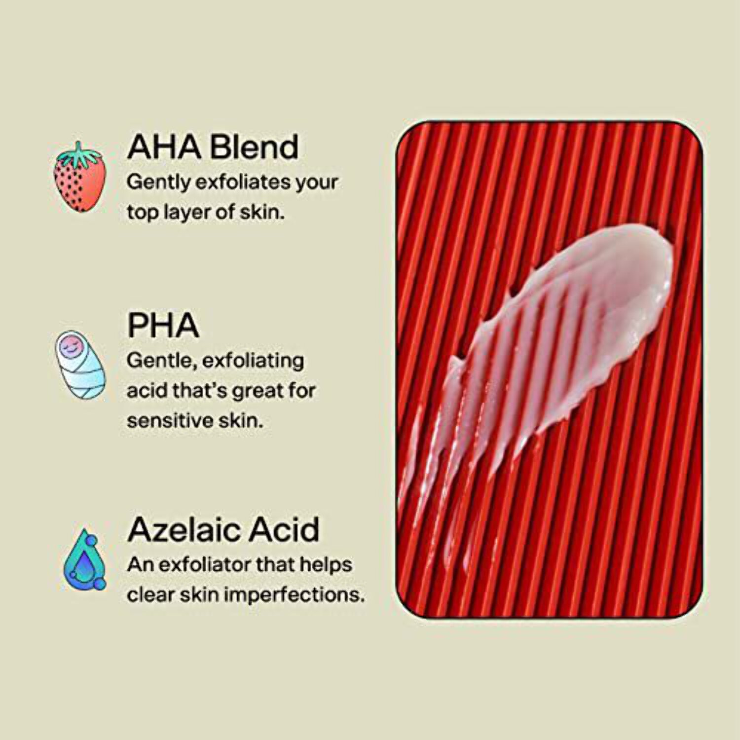 Bubble Skincare Deep Dive AHA + PHA Exfoliating Mask, All Skin Types, Wash-off Mask, 1.52 fl oz / 45ml - image 5 of 7
