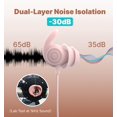 thumbnail image 4 of Auriculares para dormir Hmusic Sleep, 3,5 mm, con cable, 30 dB, 4 of 9