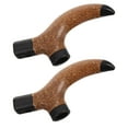 thumbnail image 4 of NICEXMAS 2-Pack Trekking Pole Handle Adapters with Ergonomic Grip for Wet and Uneven Outdoor Hiking, 4 of 7