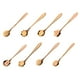 thumbnail image 2 of Juego de cucharas de café y té con forma de flor Juego de cucharas de té pequeñas Cubiertos de acero inoxidable Oro rosa, 2 of 9