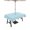 Blue, variant on Outdoor Tablecloths with Umbrella Hole & Zipper, Spring Floral Daisy Round Tablecloths 60 Inch, Sage Green Elegant Pastoral Flowers Waterproof Table Cloth, Patio/Pool/Picnic Table Covers