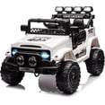 thumbnail image 1 of Bingirl Camion-Auto Électrique 12V pour Enfants avec Télécommande, Suspension à Ressort, Lumières LED, Bluetooth, Musique et Klaxon, 1 of 8