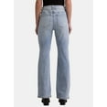 thumbnail image 3 of Madden NYC Midrise Moto Bootcut Jean, Women's, 3 of 5