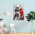 thumbnail image 4 of Larry Fitzgerald American Football Sports Poster Poster Album Cover Posters for Bedroom Wall Art Canvas Posters Music Album Cover Poster, 4 of 5