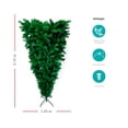 thumbnail image 3 of ARBOL DE NAVIDAD VERDE INVERTIDO 210 CM FRONDOSO TRADY FIT, 3 of 7