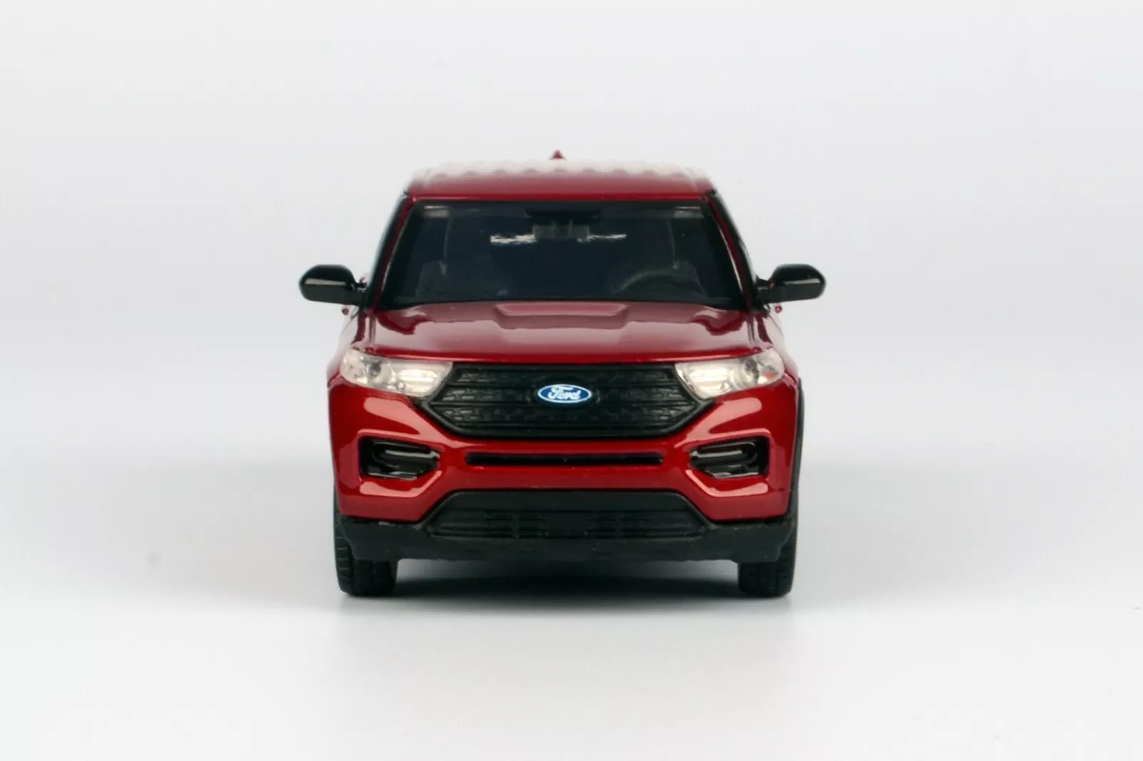 2023 Ford Explorer Red Metallic "Timeless Legends" Series 1/43 Diecast Model Car by Motormax