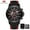Red, variant on MINIFOCUS Fashion Wrist Watch Men Waterproof Multifunction Sport Clock Men's Wristwatch Quartz Luxury Brand Blue Silicone Strap