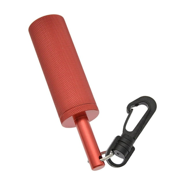 Maytalsory Hochet de Plongée avec Pince, Bâton durable et Fort, Pointeur Rouge avec Crochet, pour Plongée à Main