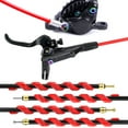 thumbnail image 4 of Bike Brake Hose, High Strength Bicycle Brake Hose And Connection Insert Kit for Mineral Oil DOT Oil Tear, 4 of 8