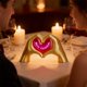 thumbnail image 4 of Adorno LED con forma de corazón para San Valentín | Figura romántica de resina con diseño de gestos | Decoración para aniversarios, bodas o fiestas, 4 of 6