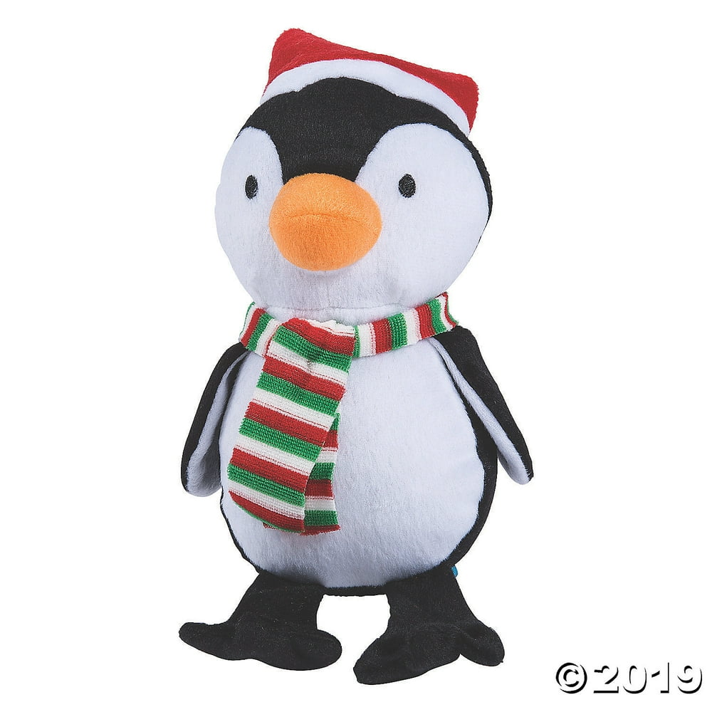 stuffed christmas penguin