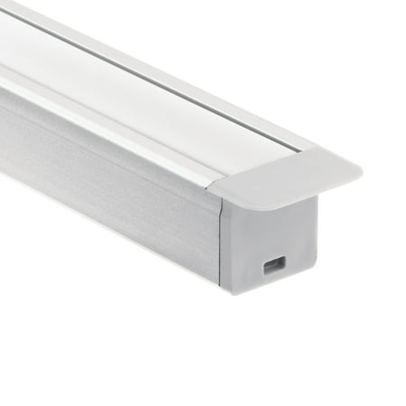 

Kichler 1Tek1dwrc4 Te Standard Series 4-Foot Kit Deep Well Recessed Channel - Silver