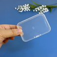 thumbnail image 4 of Rectangular Clear Plastic Box Containers, Small Plastic Containers,12 Pack Plastic Storage Containers with Lids for Beads,Earplugs,Pins, Small Items etc., 4 of 8